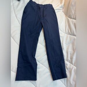 Kids Navy Adjustable Casual Pants size 8 authentic galaxy school uniform